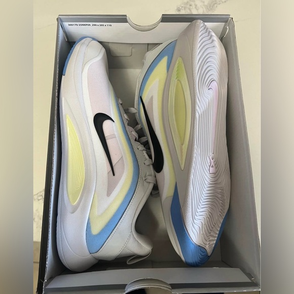 Nike A’ ONE GREY/black/LIME  Sneakers - Picture 3 of 5